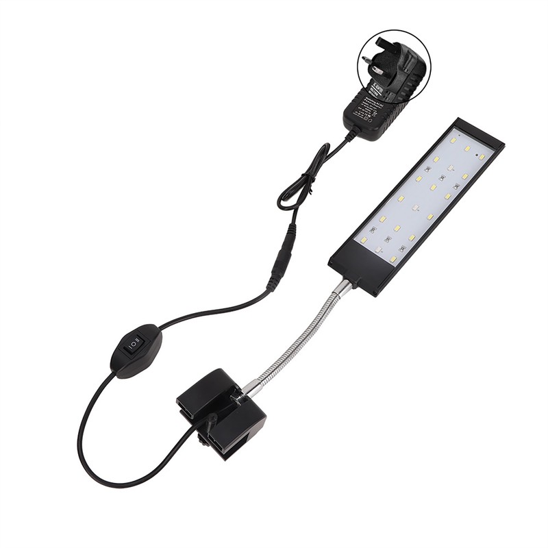 Aquarium Fish Tank Led Light for Water Plants Lamp Clip