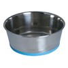 Rogz Slurp Stainless Steel Durable Non Slip Dog Bowl Blue