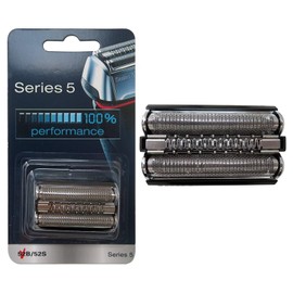 Latest Ver. 5030, 5040 Electric Shaver Head for Bra-un old and new generation Series 5 (5040s, 5030s, 5020s and etc.)(Black)