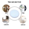 Wall Protectors from Door Knobs-Efbock White Silicone Door Stoppers Wall