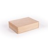 BAS Tea Box Made of Natural Pine Wood Tea Box