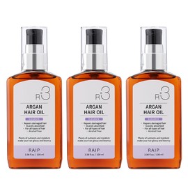 Laip R3 Argan Hair Oil Elegance 100ml 3pcs / 라입 R3 아르간 헤어 오일 엘레강스 100ml 3개