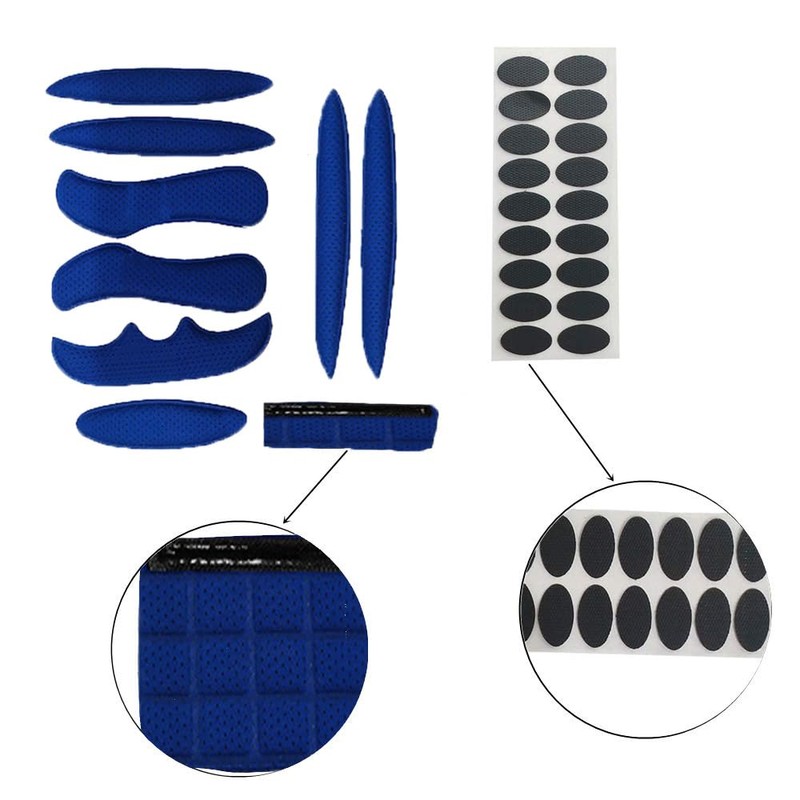 Helmet Padding Kit Bike Helmet Pad Universal Foam Pads for