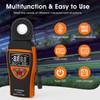 GOYERRNES Illuminance Light Meter, Digital Lux Foot Candles Meter 0.1~400,000