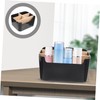 Mikinona Removable Bamboo Makeup Storage Box for Desk Compact Organizer