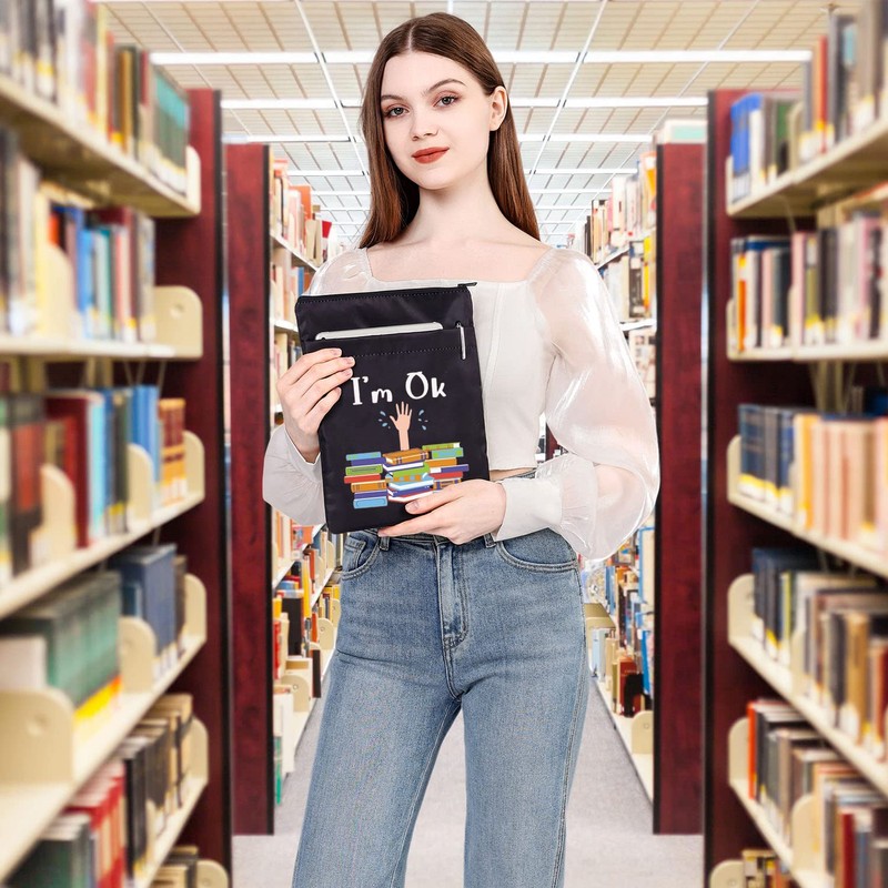 PLITI Funny Book Lover Bookcase Library Gift Reader Gift Book