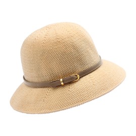MILAKOO Beach Sun Straw Hats for Women Sun Protection Summer Straw Hat Foldable Packable Cap for Outdoor Use, A2: Beige, Unit size