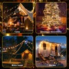 hautllaif 10M Camping String Lights,8 Lighting Modes Camping Fairy Lights,Portable