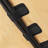 40 PCS Self Adhesive Hook and Loop Cable Ties with