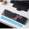 Keychron K5 Pro Wireless QMK/VIA Custom Mechanical Keyboard, 100% Full