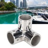 3 Way Corner Tee Joint 316 Stainless Steel Mirror Polished
