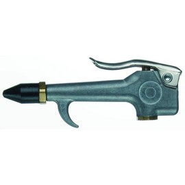 Tru-Flate 18-207 Lever Style Blowgun with Rubber Tip for Home Garage, Shop, or Industrial Use - 1/4" Female NPT