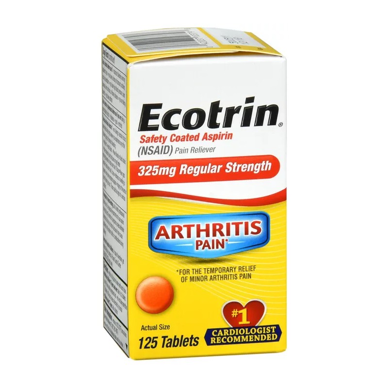 ECOTRIN 325MG TABLET 125CT