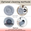 Bunlitent 39'' inch Calming Dog Bed, Plush Anti-Anxiety Donut Dog
