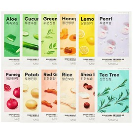 Missha [Missha]Airy Fit Sheet Mask (12 types)