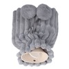 Hot Water Bag PVC Plush Fabric Cover Wide Mouth Design