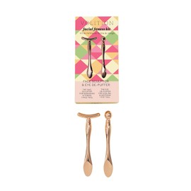 Volition Beauty Facial Fitness Kit |Skincare Gym Equipment Pair of Tools to Optimize Ingredient Absorption Corporate Facial Contouring Reduce Puffiness Around the Eyes Massage Tone and Soothe / 볼리션 뷰티 페이셜 피트니스 키트 | 스킨케어 체육관 장비 성분 흡수를 최적화하는 도구 쌍 기업 얼굴 윤곽 눈가 붓기 감소 마사지 톤 및 진정