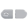 Stainless Steel 10~12mm Glass Door Lock Rotary Knob Open/Close Home