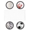 Dilwe VGEBY1 White Football Net, Large Football Training Goal Net