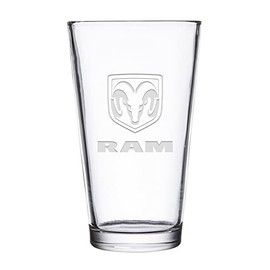 RAM Trucks Logo Pint Glass