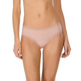 Natori Women's Bliss Cotton Girl Brief 156058, Rose Beige, S