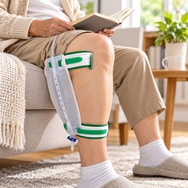 Adjustable Elastic Catheter Fixation Strap – Soft Urine Drainage Bag Leg Holder for Comfortable Daily Support