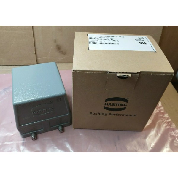 Harting Han 32B-gs-R-M40 Cable Exit Hood 19300320528 - Fast Ship