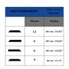 Decozayn Wall Molding Kit, Premade Wainscoting Panels, Picture Frame Moulding,