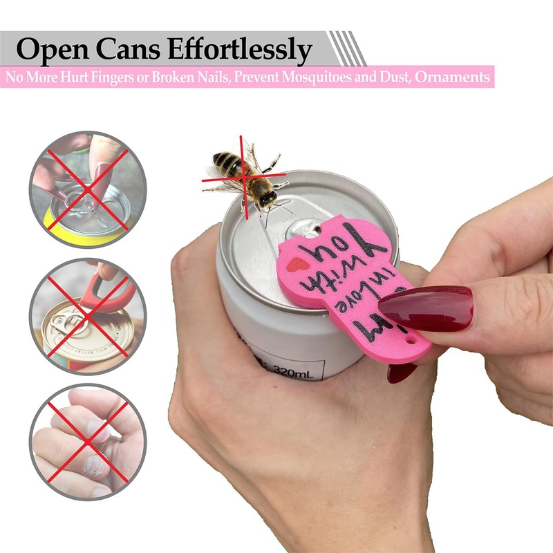 CTabPals 2PCs New Improved Soda Can Opener Can Cover for