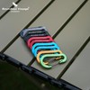 Boundless Voyage Carabiner with Storage Bag (Gray, Set of 20)