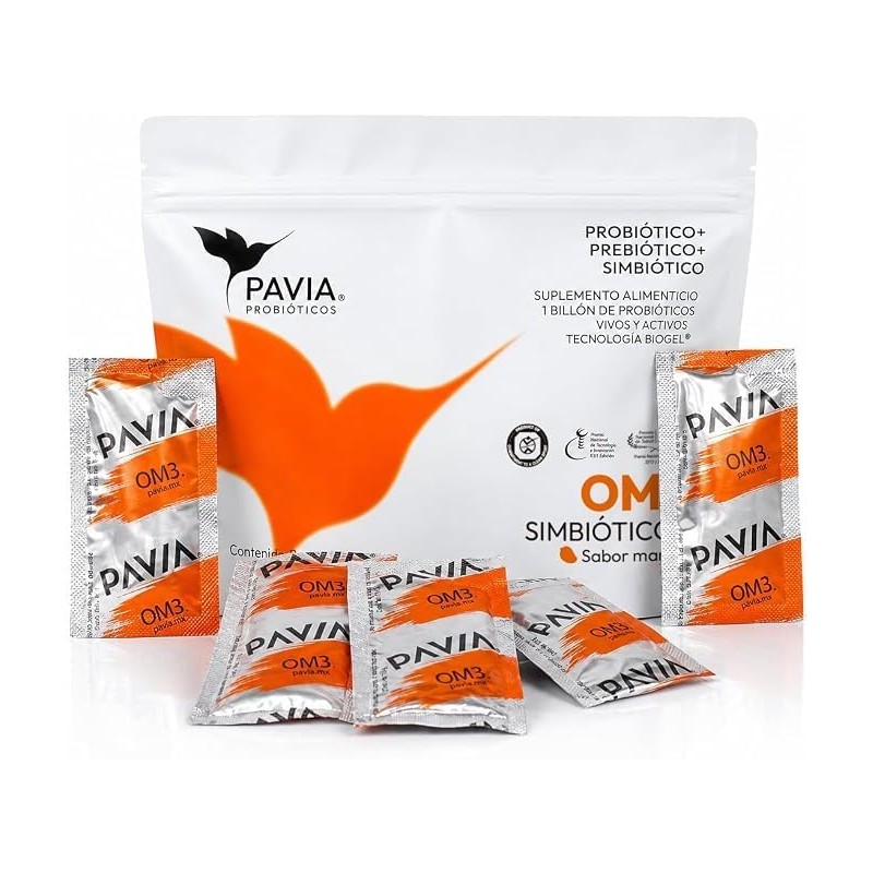 Pavia Probi?ticos Vivos en Biogel con Omega 3