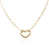 GYUCHIC Gold Necklace for Women, 14K Gold Plated Toggle Clasp