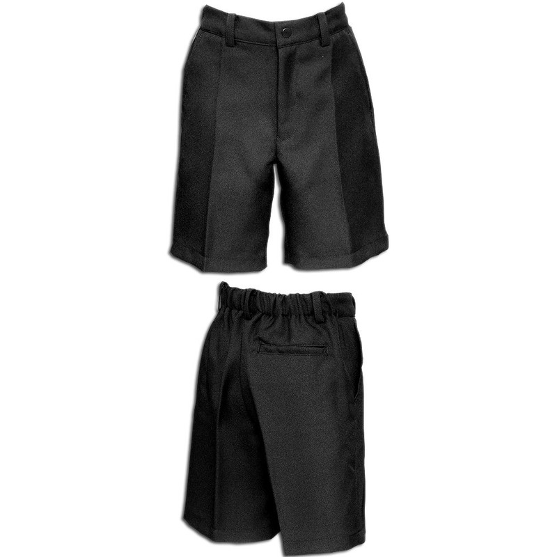 OnSchool 3600 School Half Pants, Solid, Navy Blue, Black, For