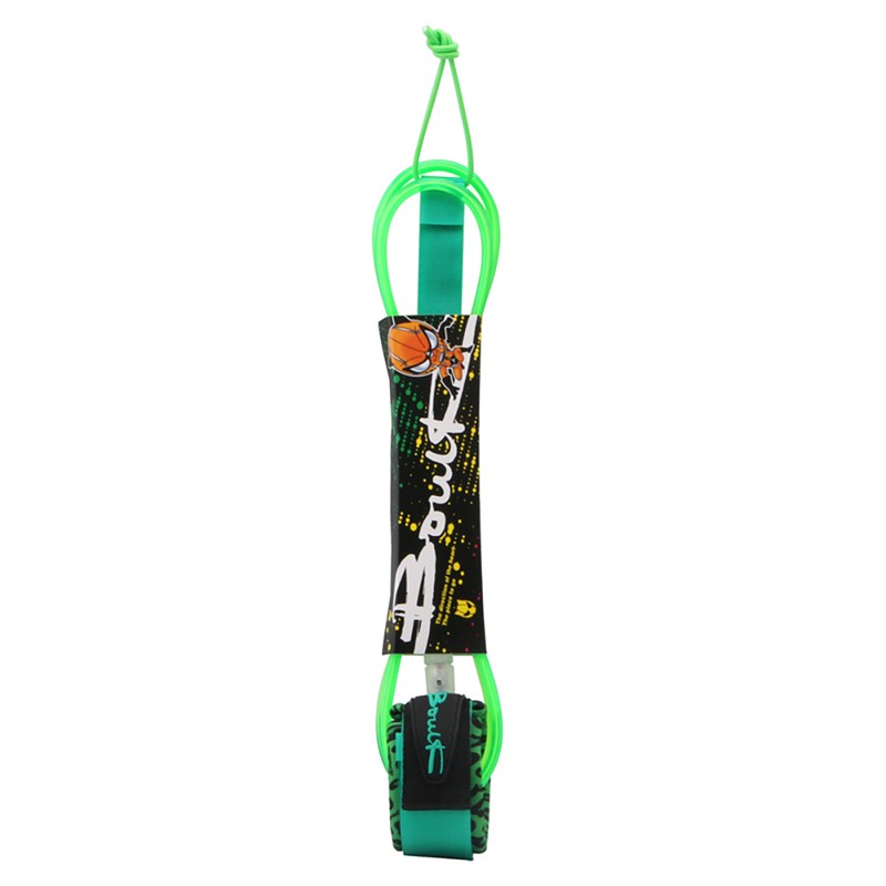 Surf Leash 7mm Thick 6ft/8ft Straight Surfboard Leash SUP Leg