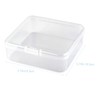NOLITOY 5 Pcs Transparent Plastic Jewelry Storage Box for Necklaces