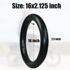 Libereco 2 Pack 16x2.5 Bike Inner Tubes for Electric Bike