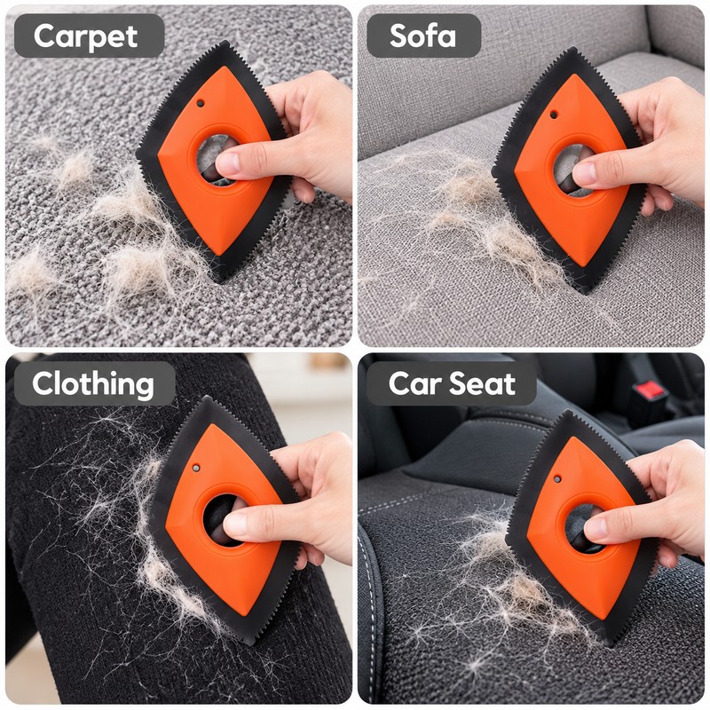 4 Modes Pet Hair Remover Comb Brush Dog Cat Hair