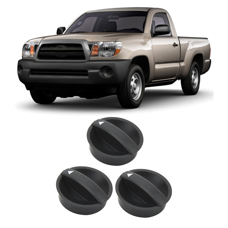 3PCS Car Air Conditioner Climate Control Knob 55900‑04020 Replacement for