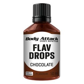 Body Attack Flav-Drops, Aroma for Food, Sugar Free, Calorie Free, Vegan
