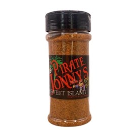 Pirate Jonny's 4 Pack Rub & Seasoning Pack | BBQ Gift | Seasoning Variety Pack | Spice Gift | Sweet BBQ Rub, Jamaican Jerk Seasoning, Cajun Seasoning & Caribbean Rub | Chicken, Pork, Beef, Seafood, Veggies & More | Grill, Griddle, Smoker, Air Fryer & Ove