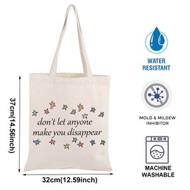 TOBGB Hi Hi Leaves Tote Bag - Spotify Inspired Comics Lover Gift - TV Show Fan Merchandise