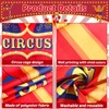 Yiaoyinnz Circus Party Decorations Carnival Cage Shaped Photo Backdrop Circus