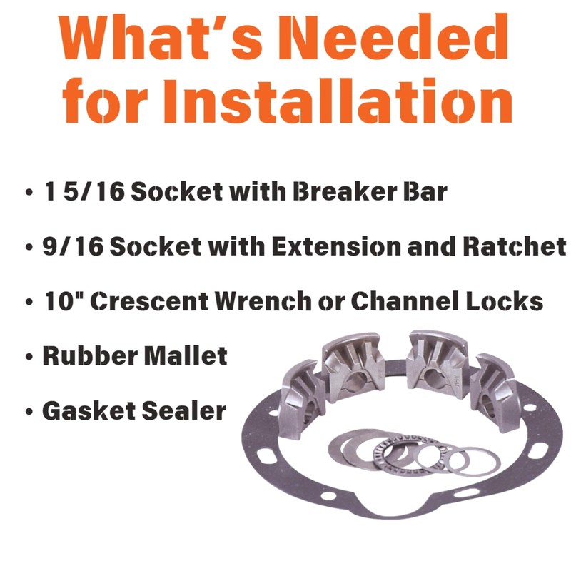 Mile Marker 501 Hubs Conversion Service Kit fits NP203 Transfer