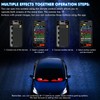 2pcs Devil Eyes Lights for Cars, 23.62"x4.72" Programmable LED Eyes