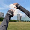 TW Hand Cover Protect Cooling Hand Back Arm Sleeve for Summer Arm Sleeve White 3ea