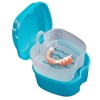 CHUANGOU Denture Care Set, Denture Box, Denture Brushes Denture Baths