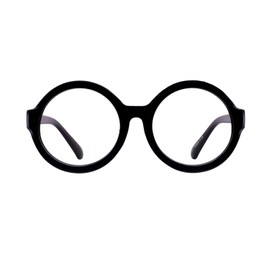 OCCI CHIARI Round Reading Glasses for Women 2.75 Large Readers 0 1.0 1.25 1.5 1.75 2.0 2.25 2.5 2.75 3.0 3.5(Black,2.75)