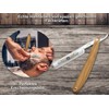 Solingen Razor 5/8 Inch with Real Wooden Handle Olive Wood