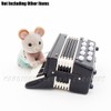 Odoria 1/6 Scale Miniature Accordion Dollhouse Musical Instrument Accessories