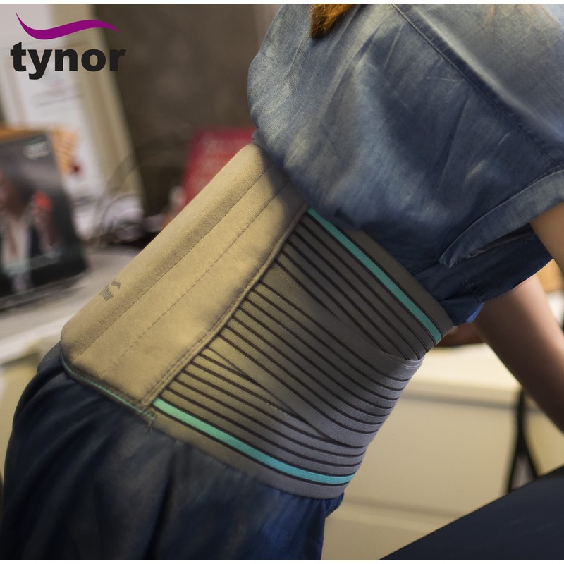 Tynor Lumbo Sacral Belt, Grey, Small, 1 Unit